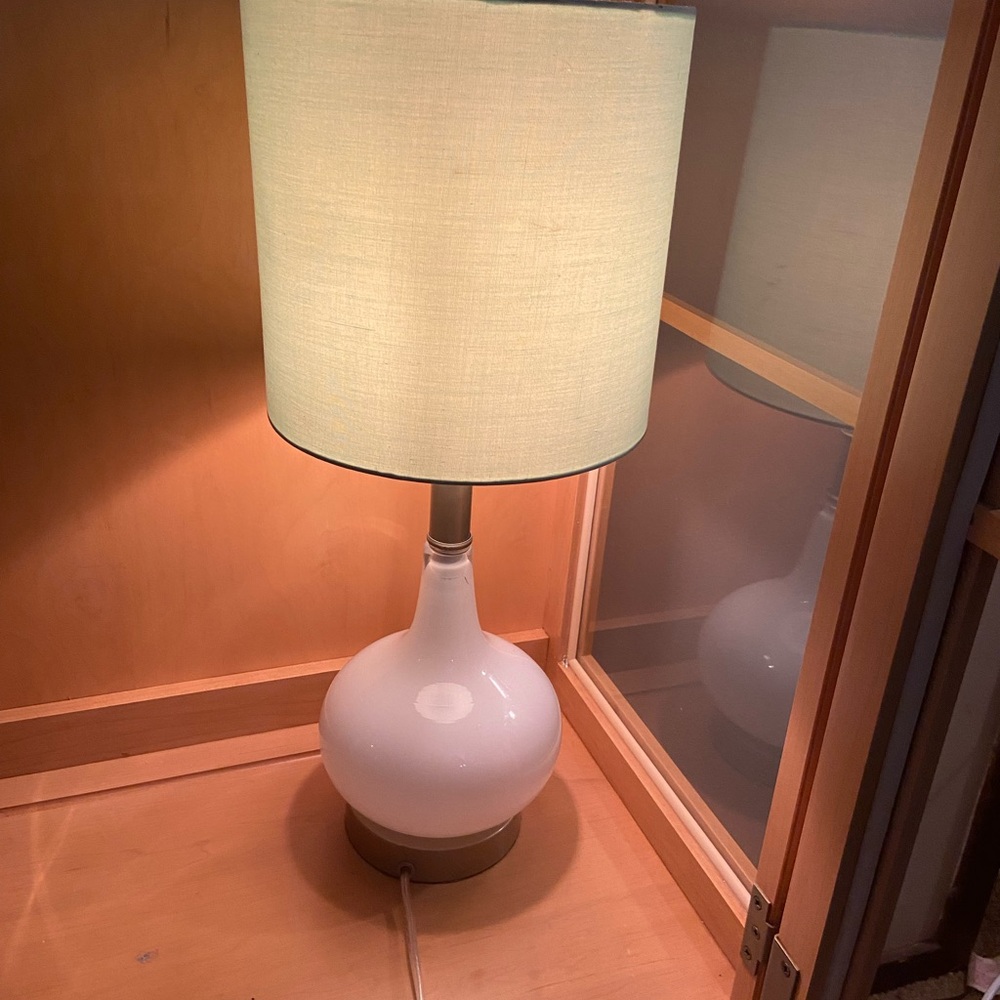 Elegant White Table Lamp